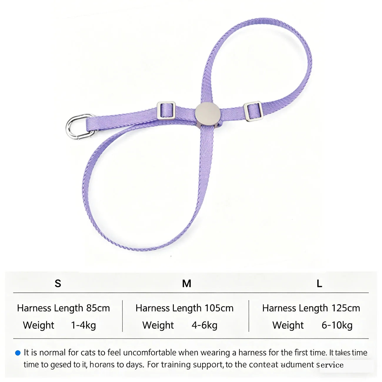 Cat Puppy Outdoor Walking Supplies Fashion Pet Harness and Leash Set for Small Dogs Cats Lightweight Durable Kitten Harnesses