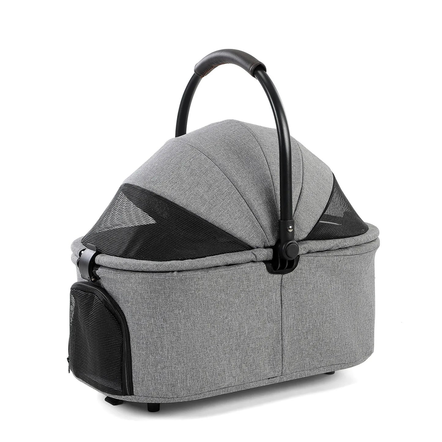 3 in 1 Pet Stroller with Removable Carrier, Folding Stroller for Small/Medium Dogs and Cats, Waterproof, All-Terrain, with Sun Shade