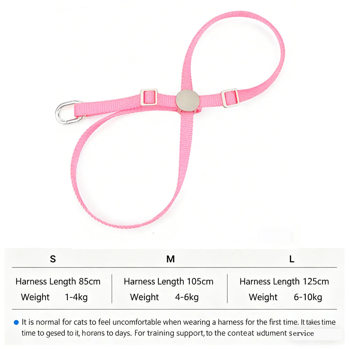 Cat Puppy Outdoor Walking Supplies Fashion Pet Harness and Leash Set for Small Dogs Cats Lightweight Durable Kitten Harnesses