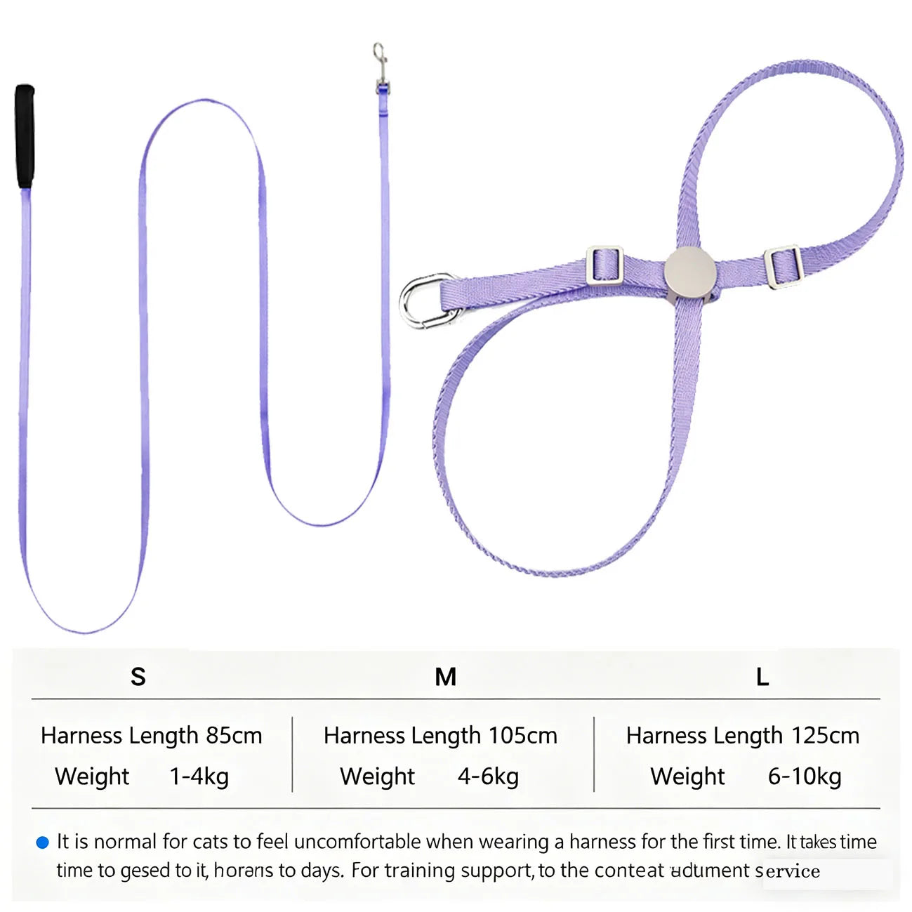 Cat Puppy Outdoor Walking Supplies Fashion Pet Harness and Leash Set for Small Dogs Cats Lightweight Durable Kitten Harnesses